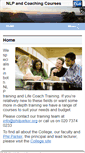 Mobile Screenshot of nlpcoachcourse.com